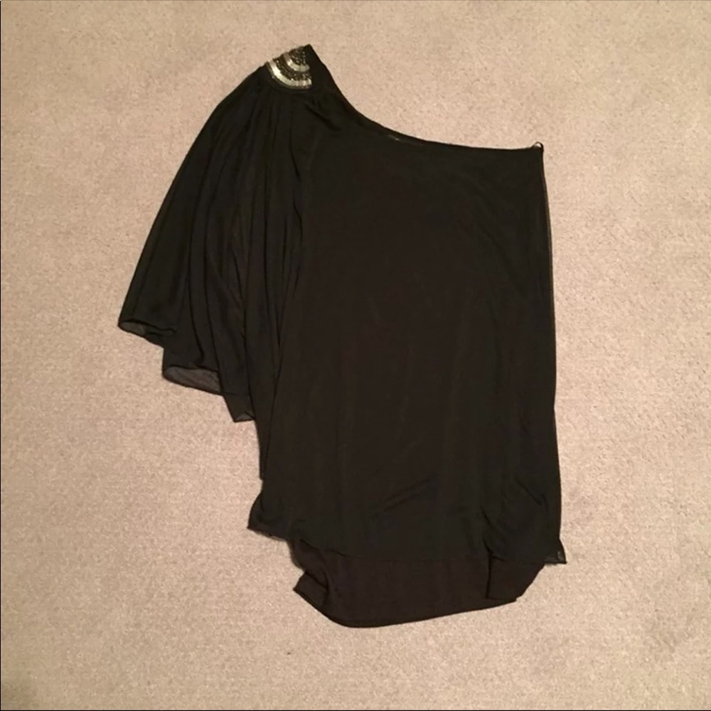 One shoulder dress